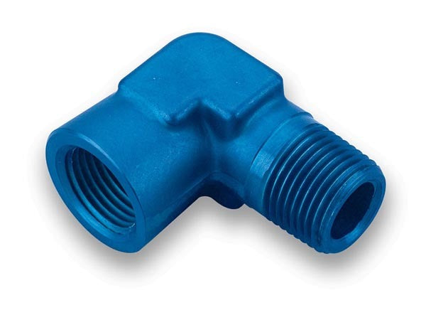 Earl's 3/8 Npt 90 Deg Elbow Fittings and Plugs AN-NPT Fittings and Components main image