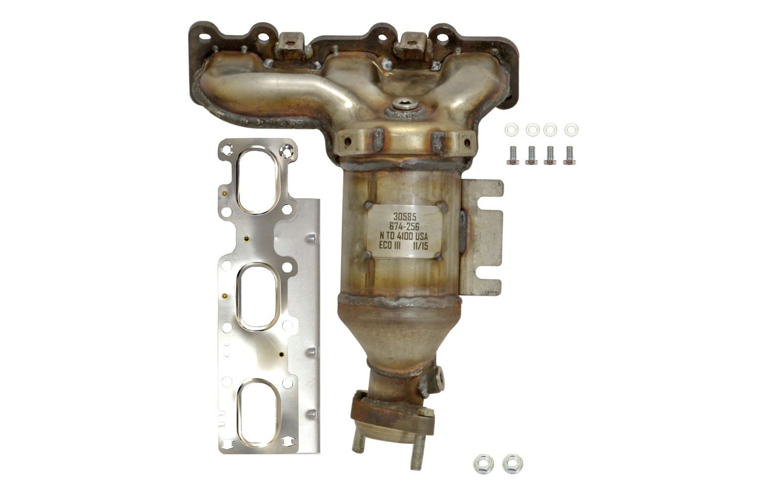 Eastern Catalytic Catalytic Converter with Integrated Exhaust Manifold 30585