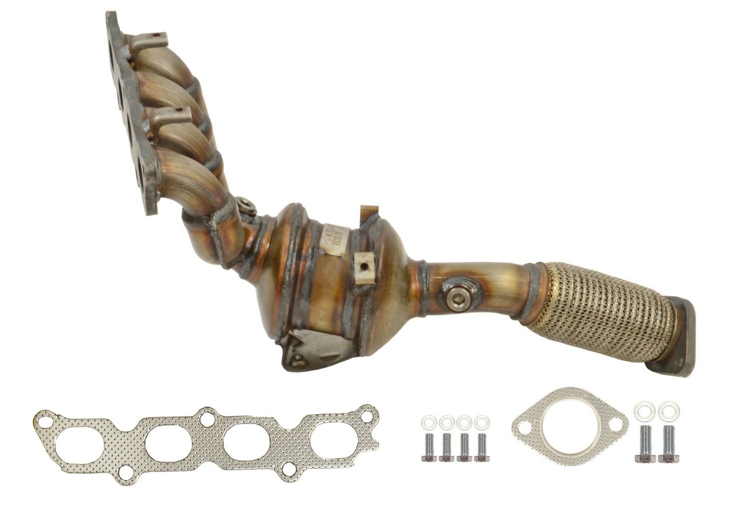 Eastern Catalytic Catalytic Converter with Integrated Exhaust Manifold 30600