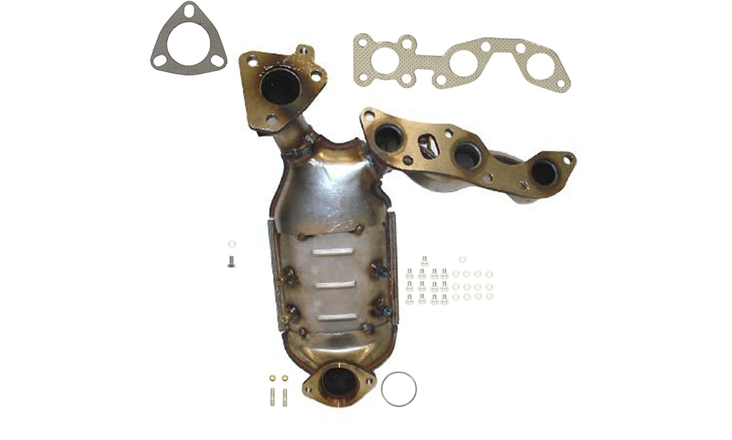 Eastern Catalytic Catalytic Converter with Integrated Exhaust Manifold 40616
