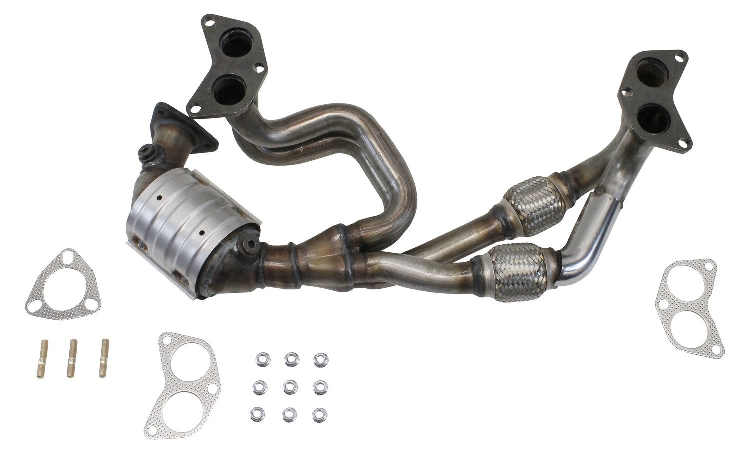 Eastern Catalytic Catalytic Converter with Integrated Exhaust Manifold 40859