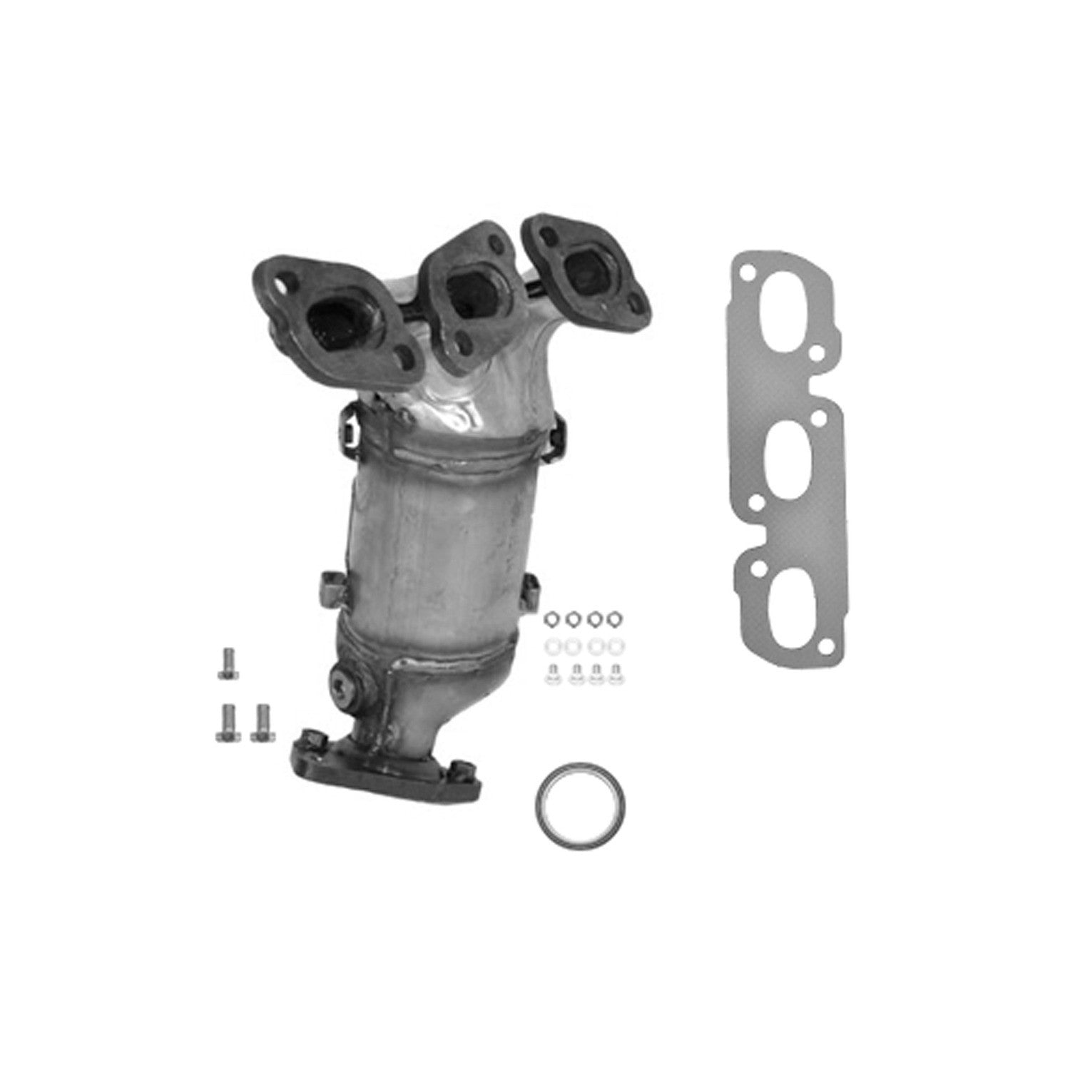 Eastern Catalytic Catalytic Converter with Integrated Exhaust Manifold 40914