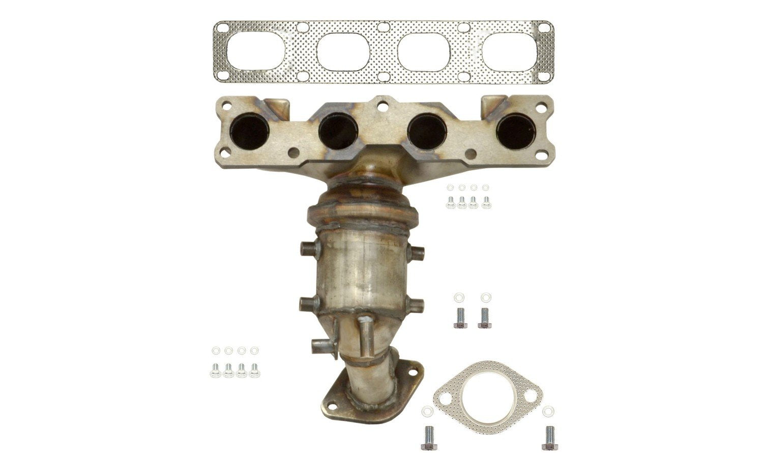 Eastern Catalytic Catalytic Converter with Integrated Exhaust Manifold 40964