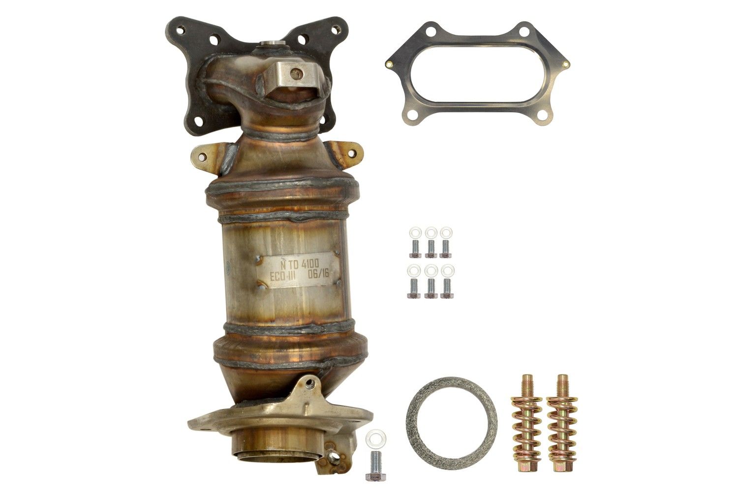 Eastern Catalytic Catalytic Converter with Integrated Exhaust Manifold 41019