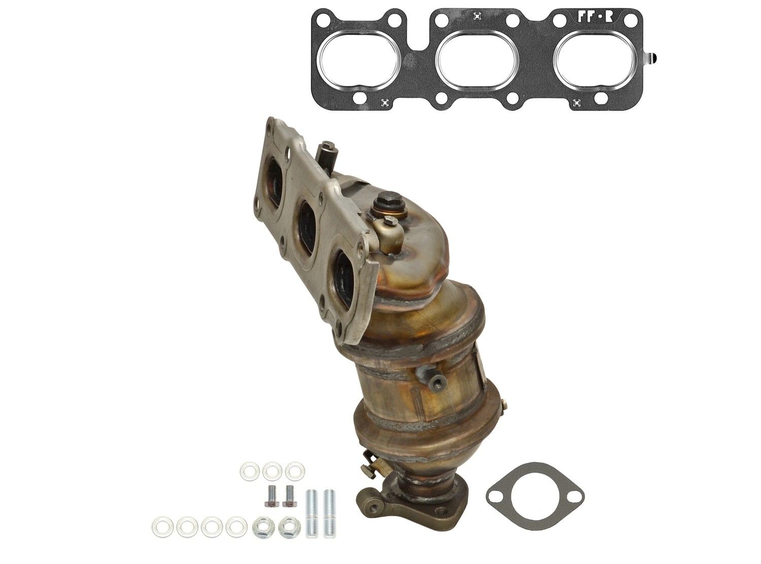 Eastern Catalytic Catalytic Converter with Integrated Exhaust Manifold 41026