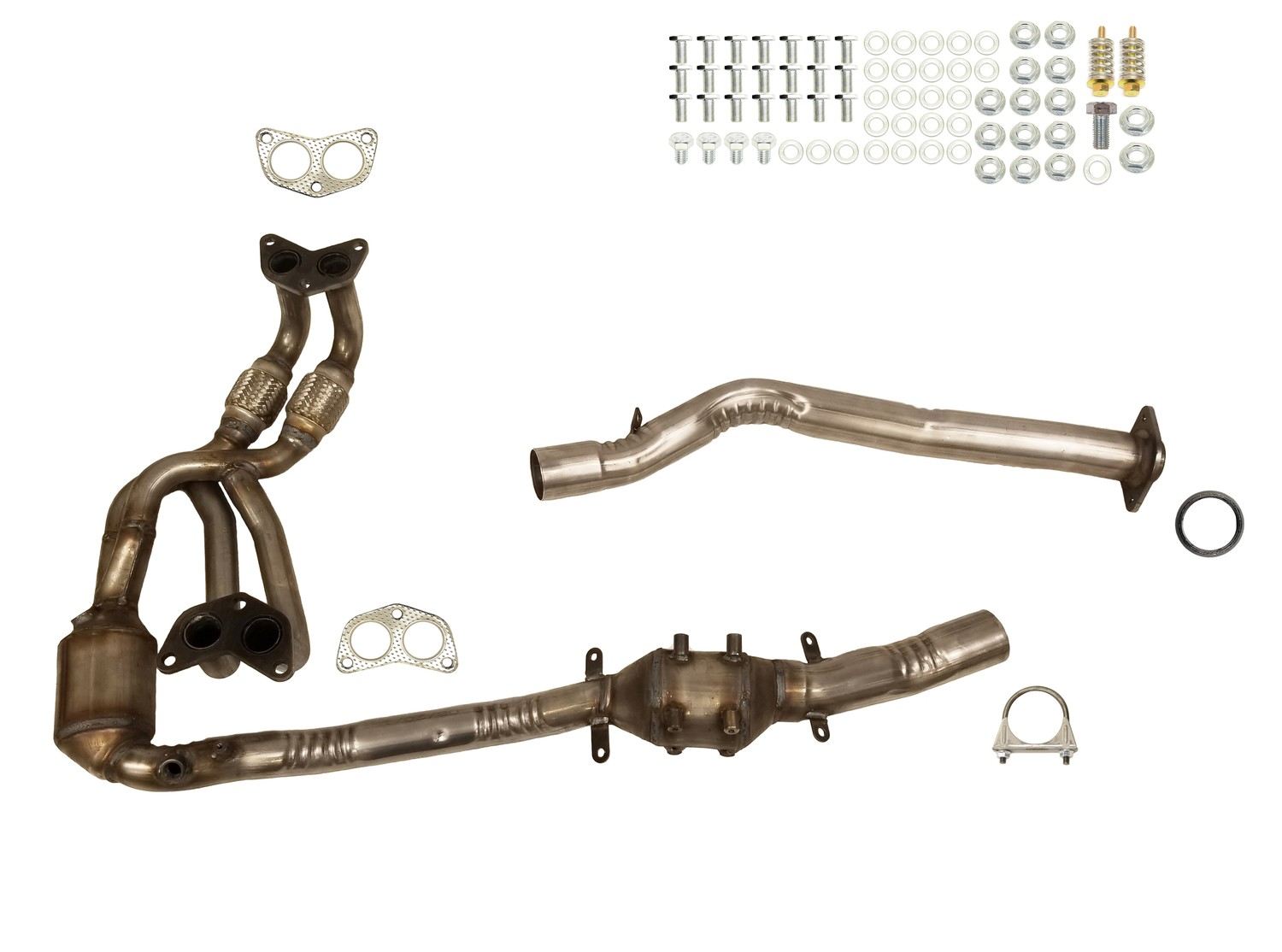 Eastern Catalytic Catalytic Converter with Integrated Exhaust Manifold 41256
