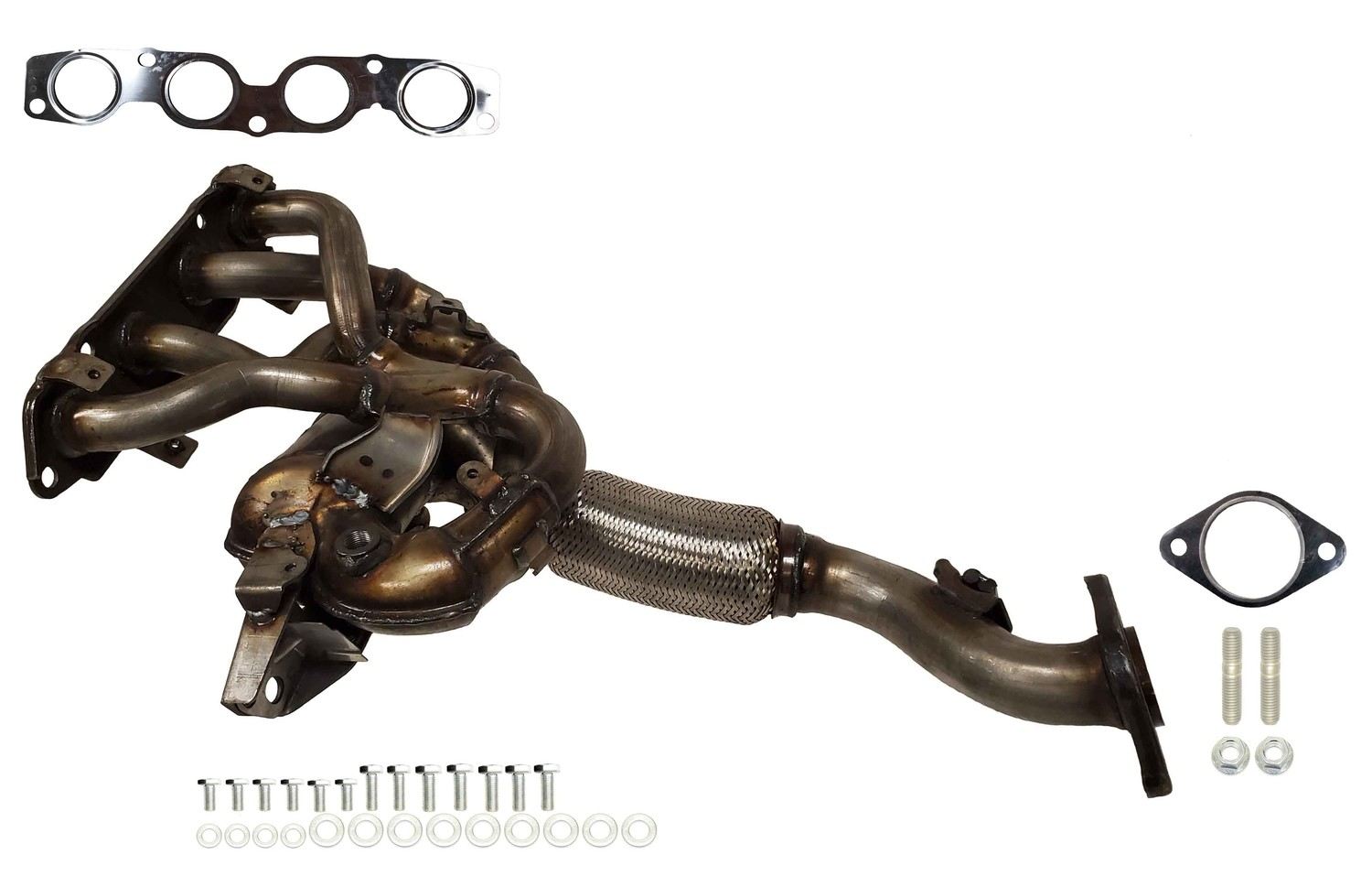 Eastern Catalytic Catalytic Converter with Integrated Exhaust Manifold 41310