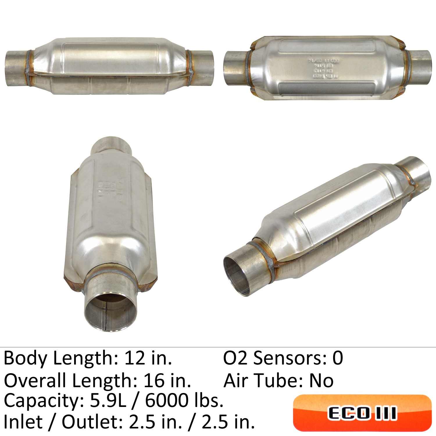 Eastern Catalytic Catalytic Converter 92776