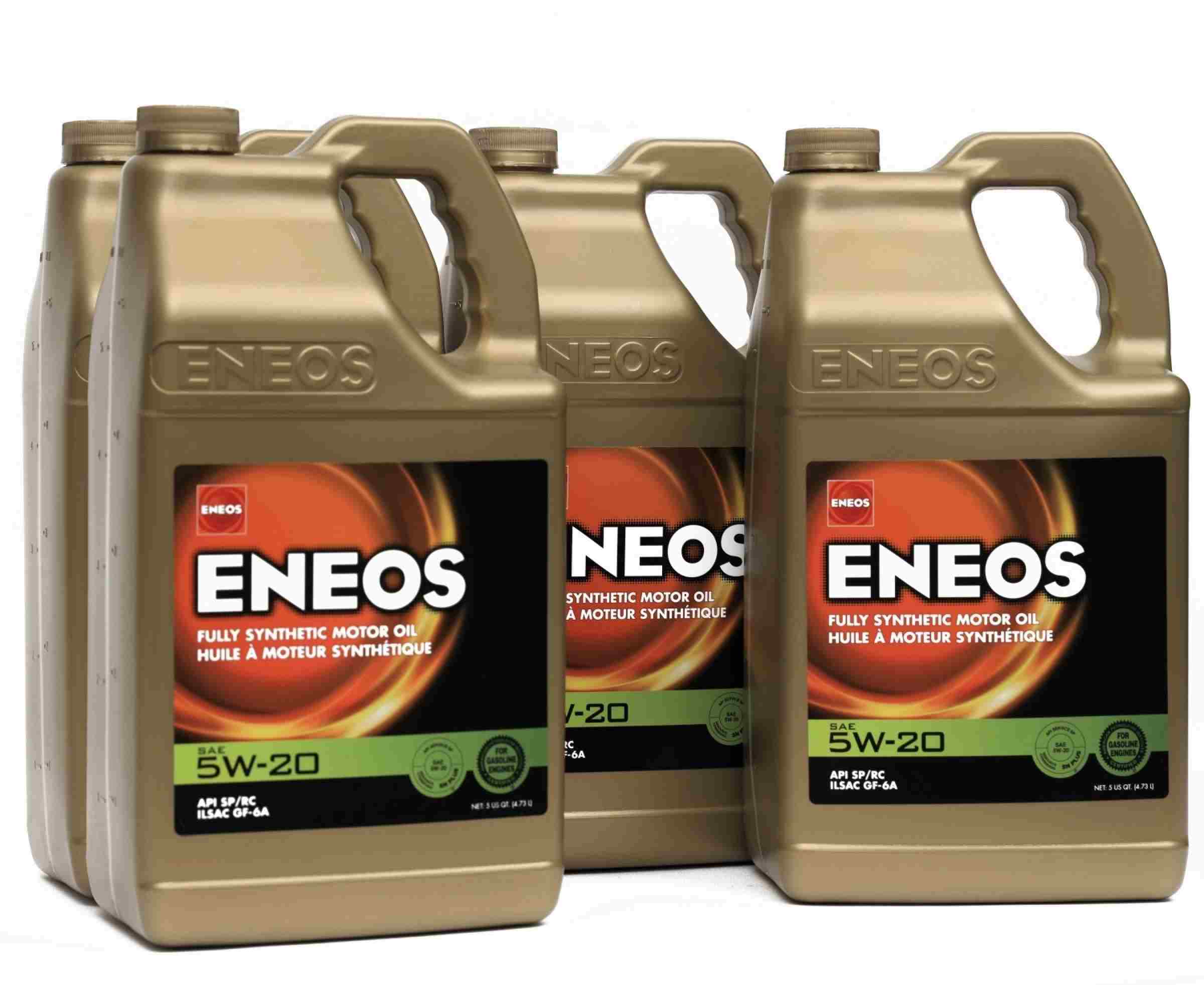 Eneos Full Syn Oil Case 5w20 4 X 5 Qt ENO3241-323