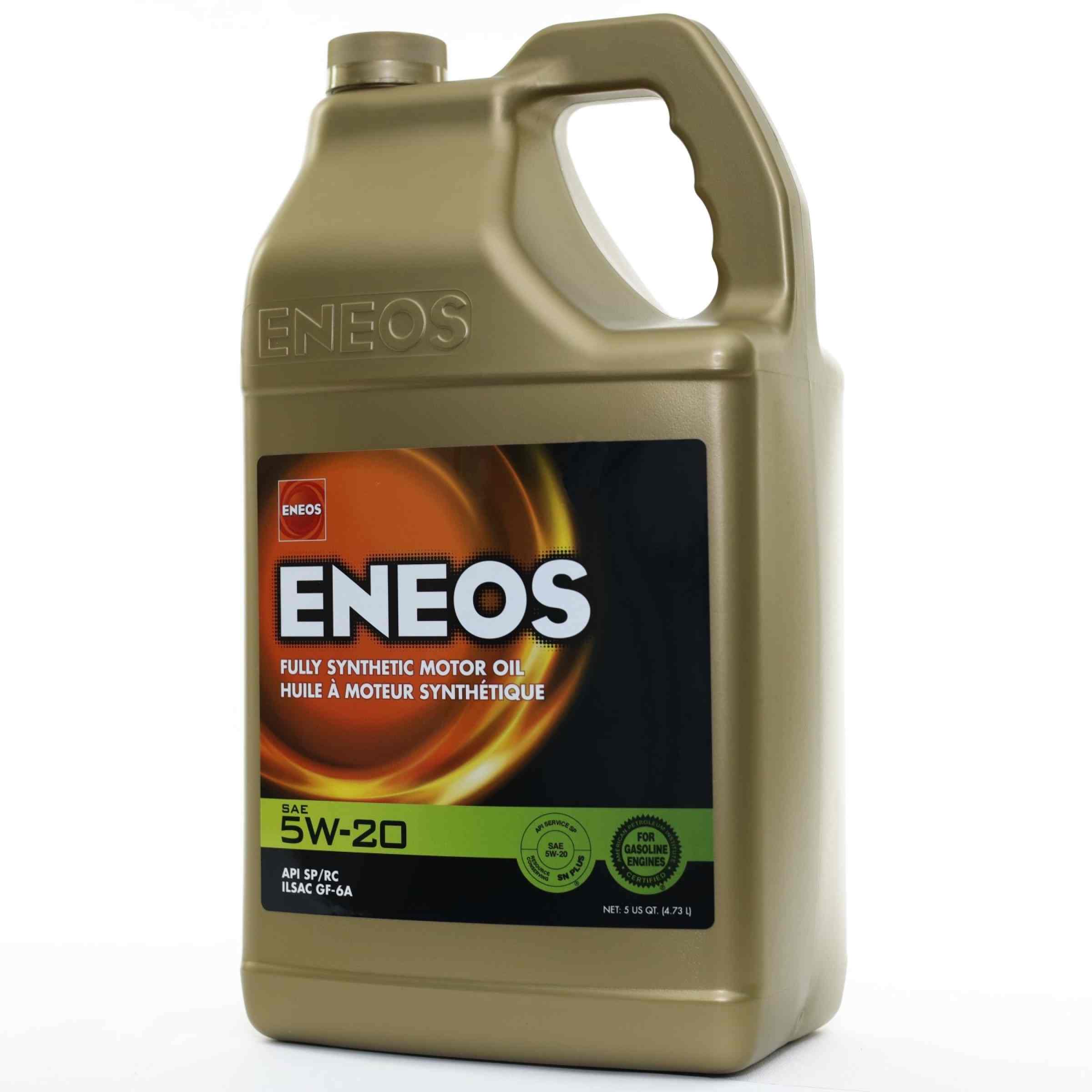 Eneos Full Syn Oil Case 5w20 4 X 5 Qt ENO3241-323
