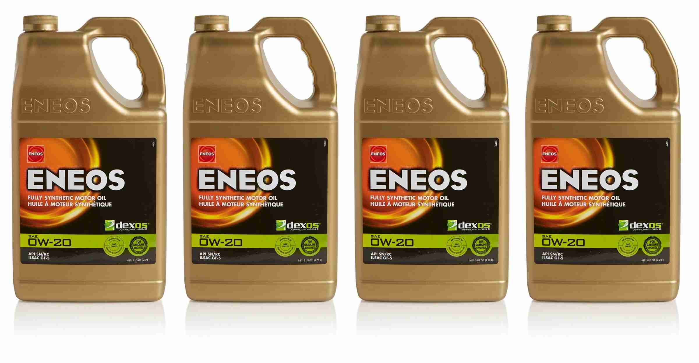 Eneos Full Syn Oil Dexos 1 Case 0w20 4 X 5 Qt ENO3701-323