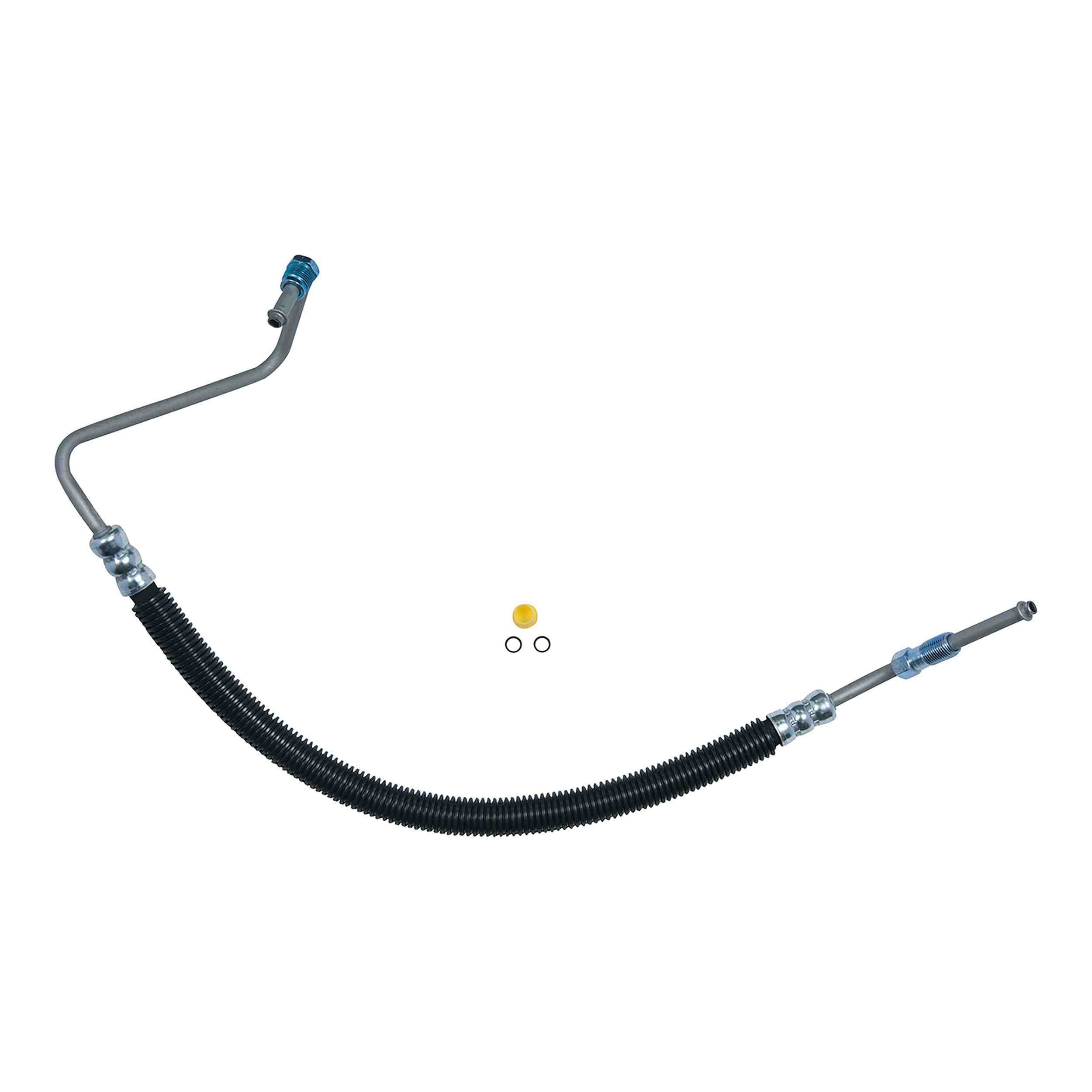 Edelmann Power Steering Pressure Line Hose Assembly top view frsport 80809