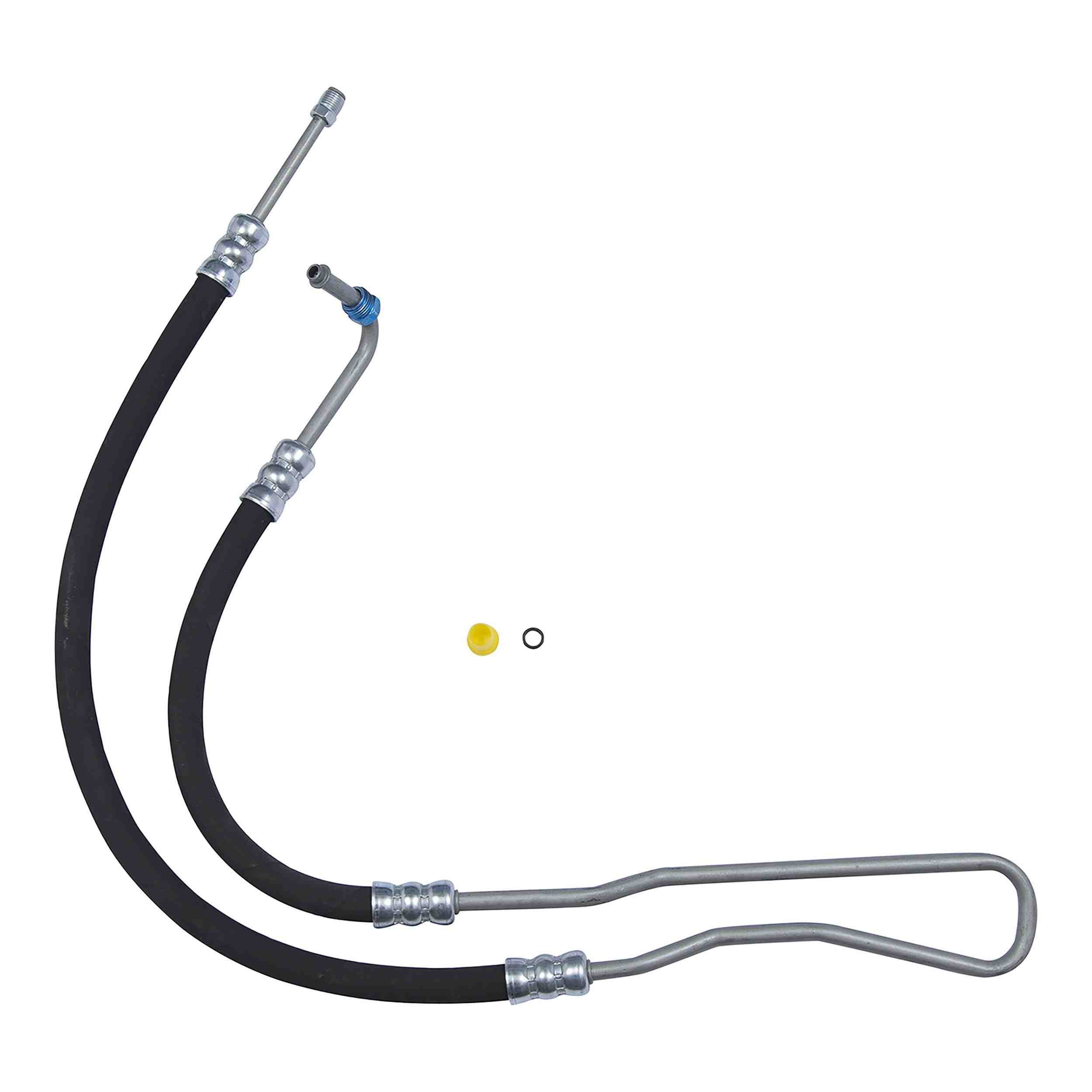Edelmann Power Steering Pressure Line Hose Assembly top view frsport 92140