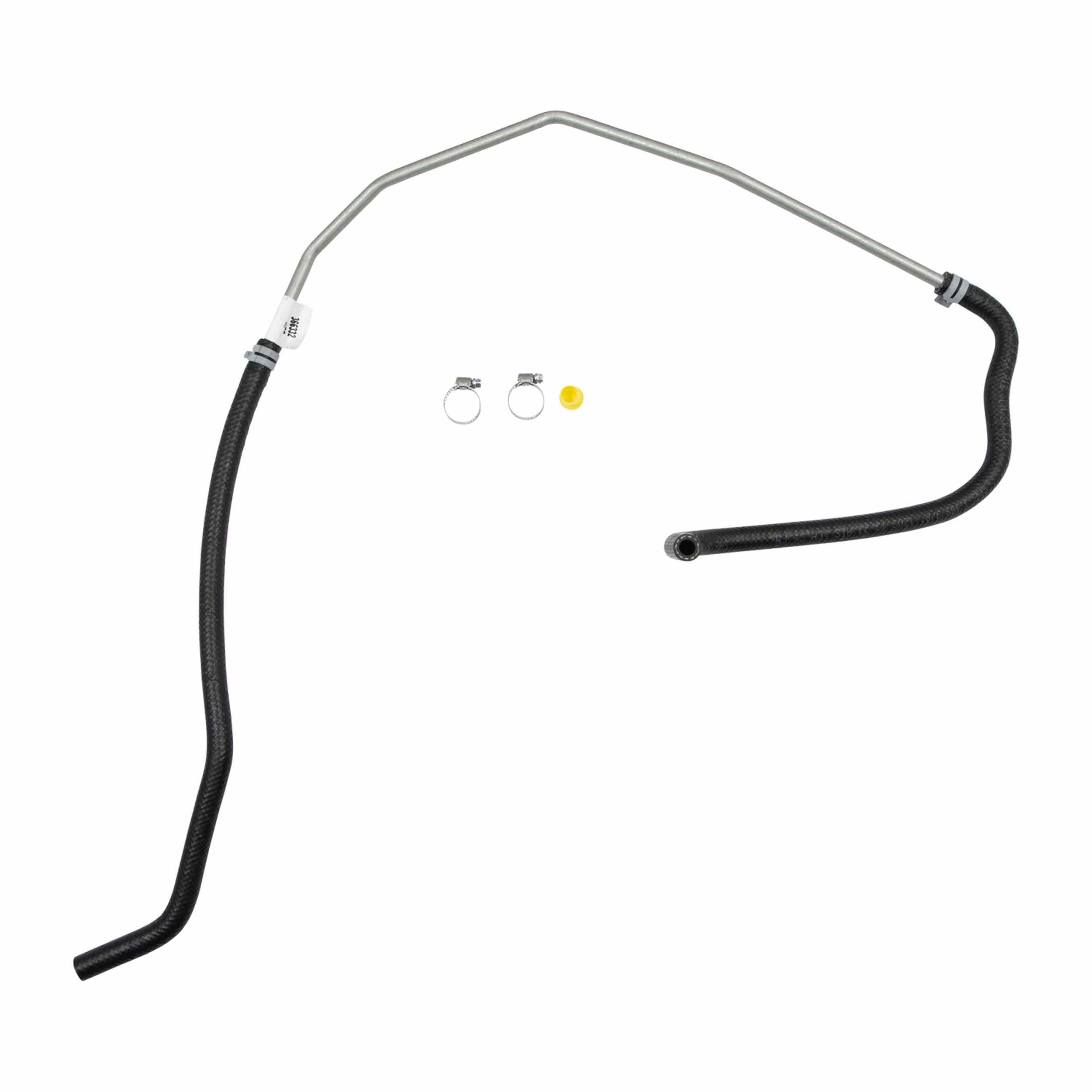 Edelmann Power Steering Return Line Hose Assembly top view frsport 92876