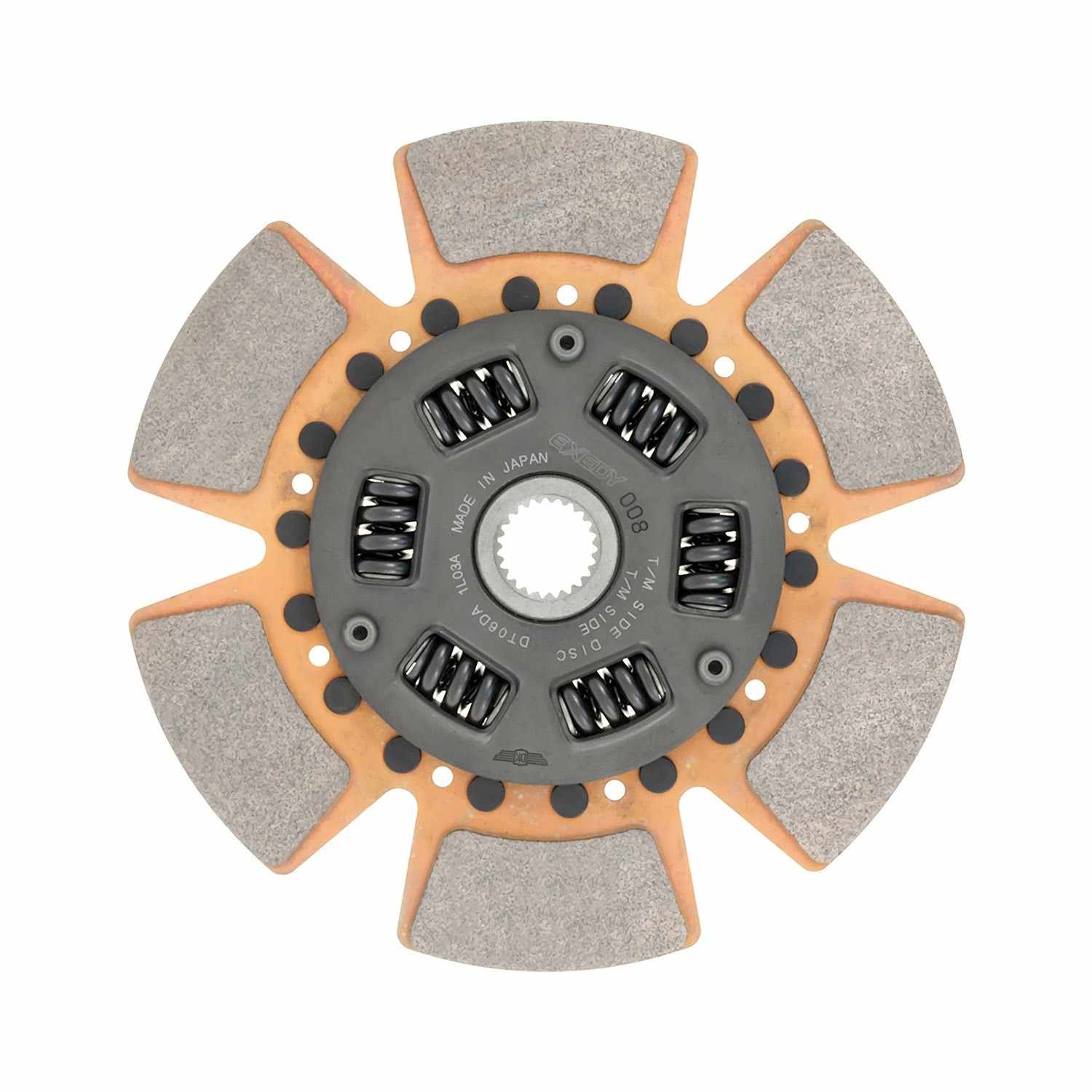Exedy Hyper Multi Disc Assembly (A) Sprung Center Disc - Replacement Disc Fits ET04XD DT06DA