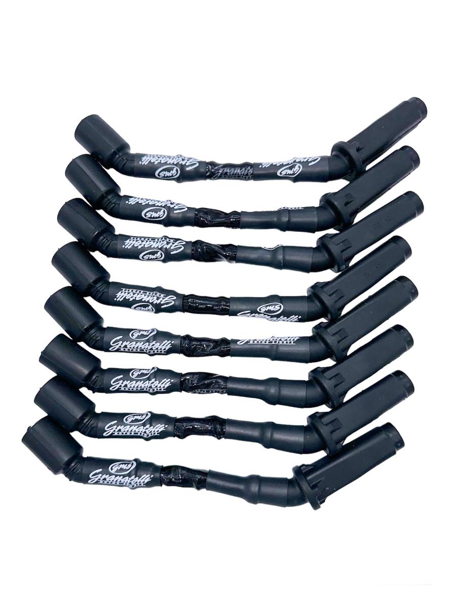 Granatelli "0 ohm" High Performance Spark Plug Wires Black 28-1811HTB