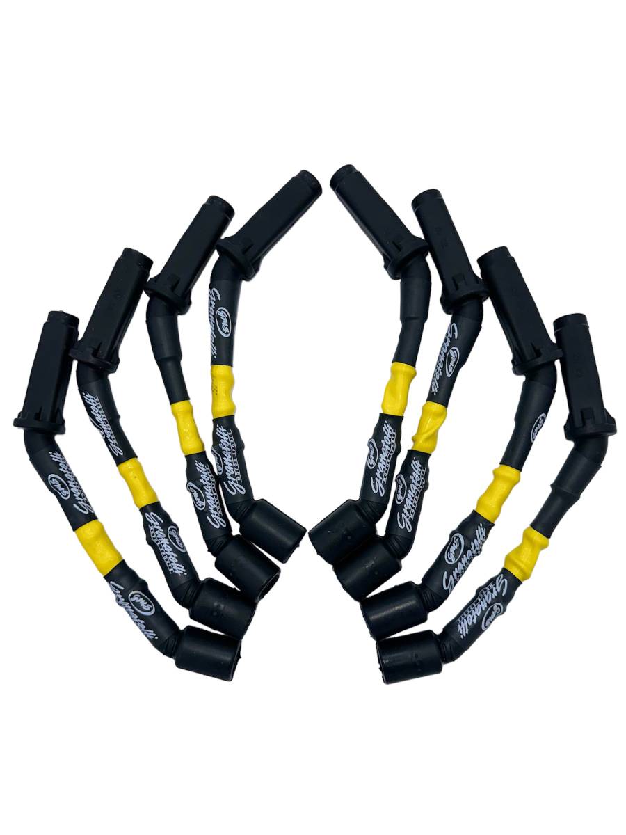 Granatelli "0 ohm" High Performance Spark Plug Wires Yellow 28-1811HTY