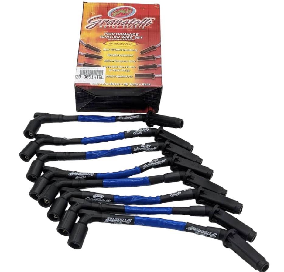 Granatelli C8 Corvette Ignition Wires 28-8051HTBL