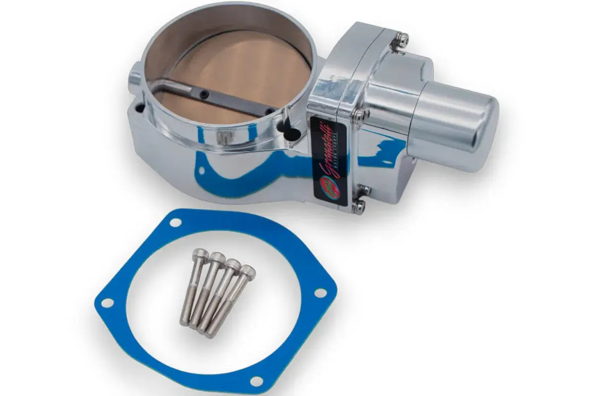 Granatelli GM LS3 6.2L Drive-By-Wire Billet Throttle Body Polished GMTBLS3P