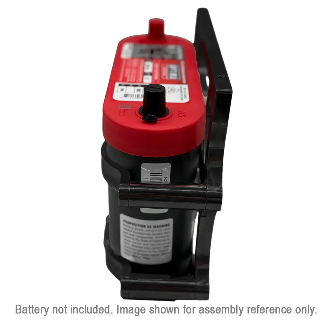 Granatelli 6 Volt OPTIMA Battery Tray - Billet Black