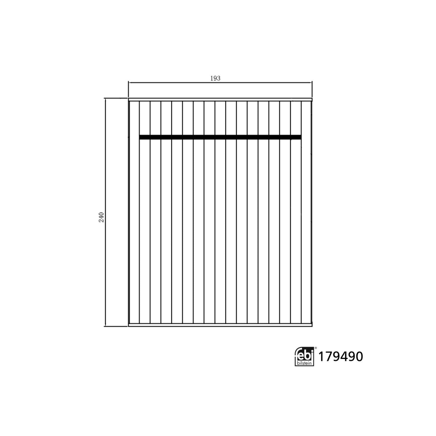 Febi-Bilstein Cabin Air Filter Set 179490