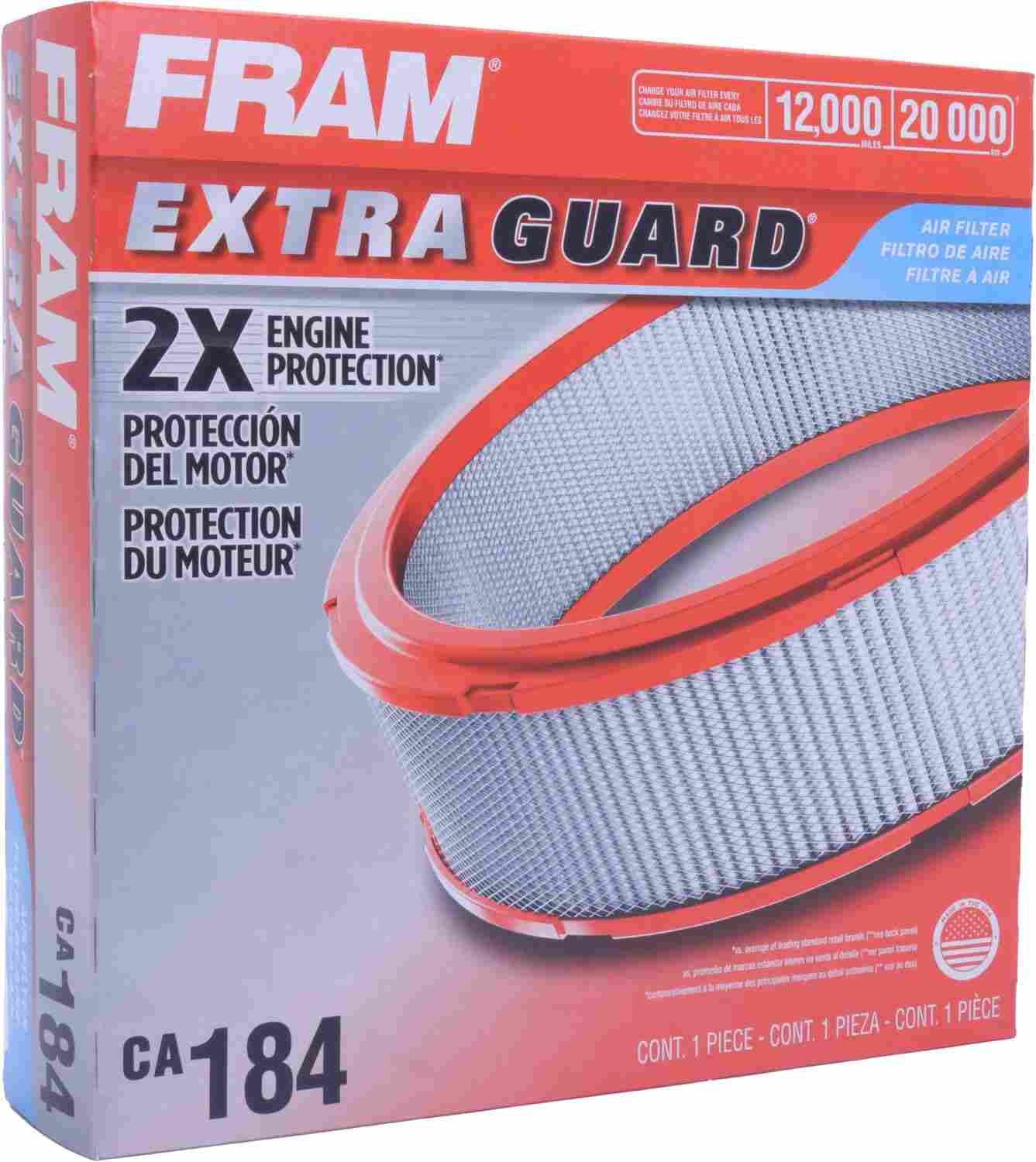 FRAM Cabin Air Filter CA184