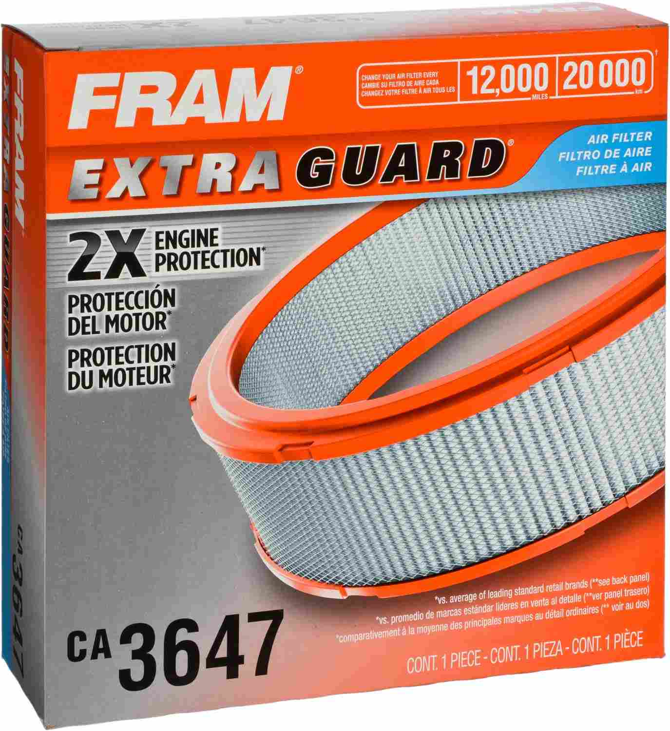 FRAM Air Filter CA3647
