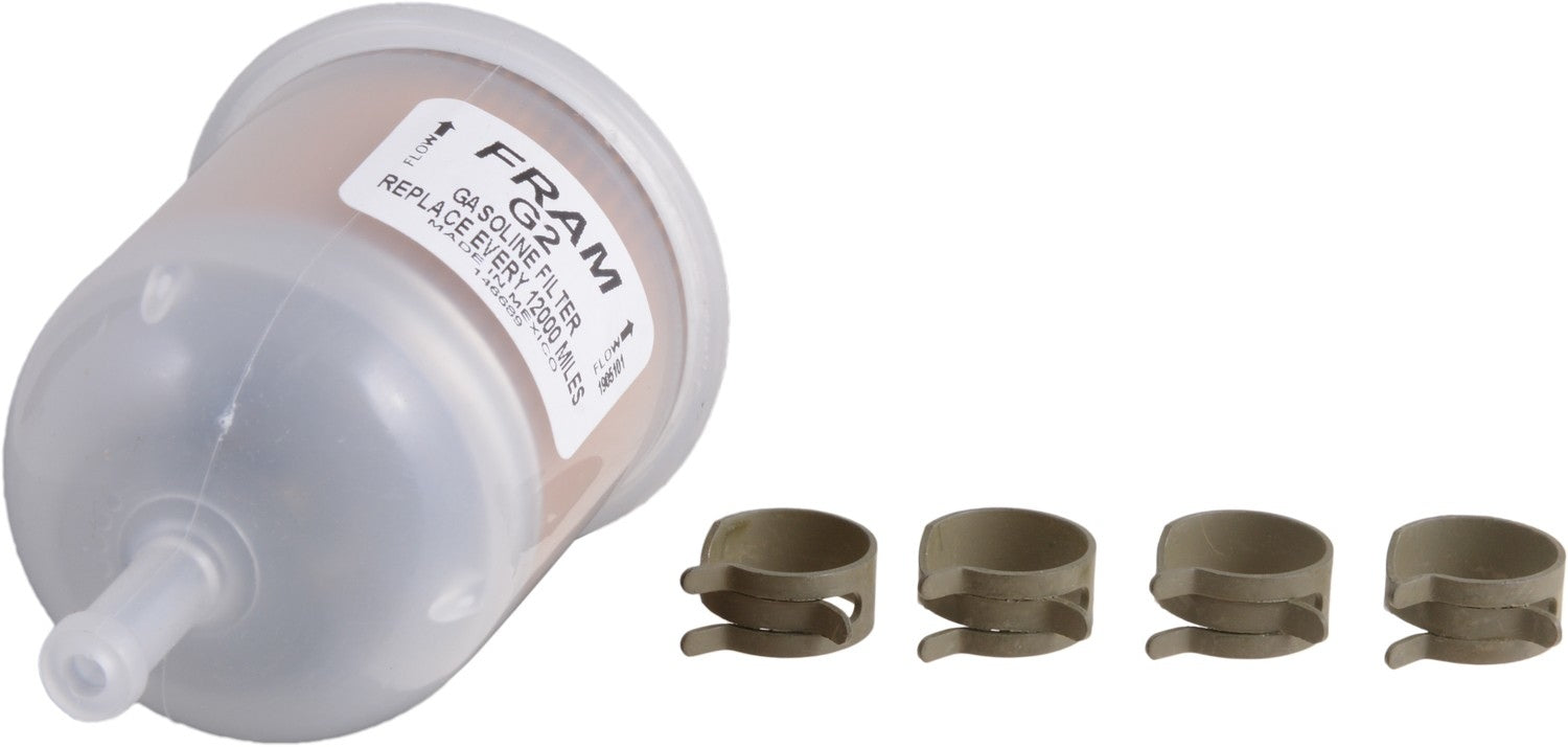FRAM Fuel Filter 5/16in Hose FRAG2
