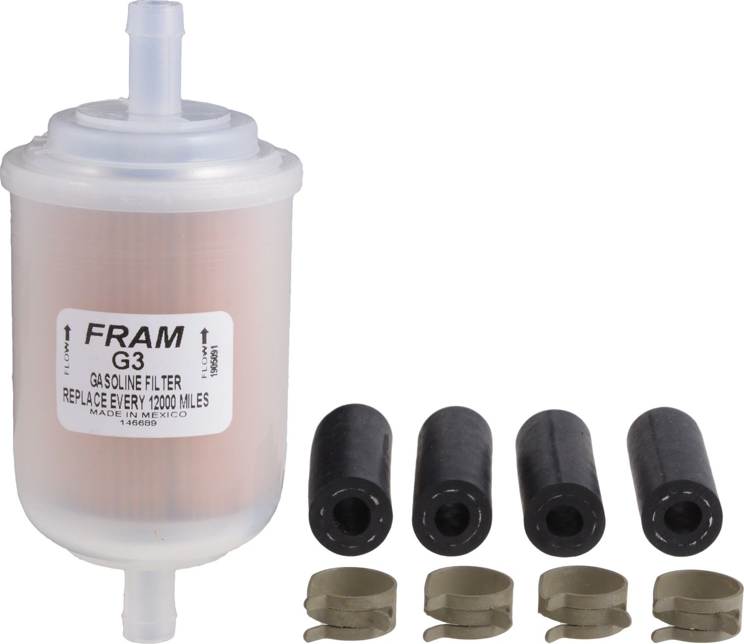 FRAM Fuel Filter 3/8in Hose FRAG3