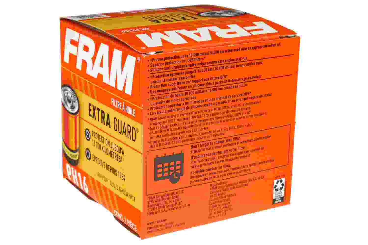 FRAM Oil Filter FRAPH16