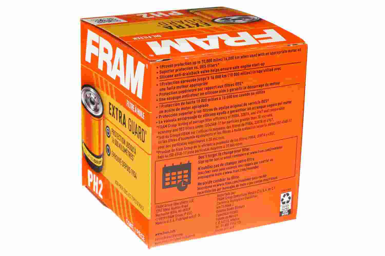 FRAM Oil Filter FRAPH2