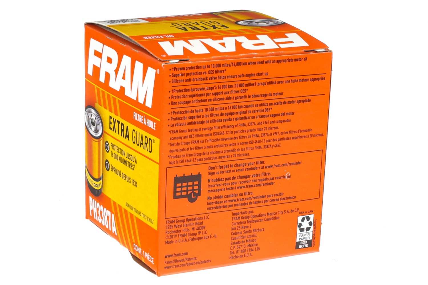 FRAM Oil Filter FRAPH3387A