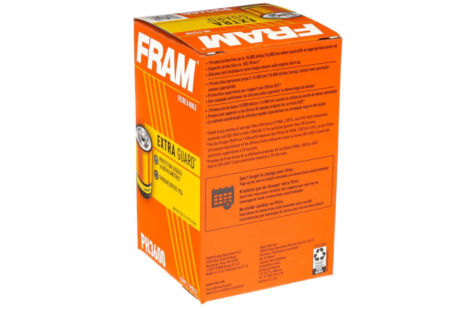 FRAM Oil Filter FRAPH3600