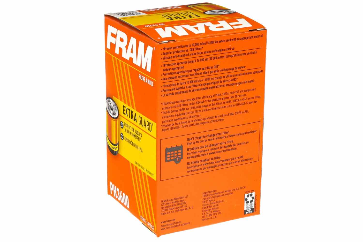 FRAM Oil Filter FRAPH3600