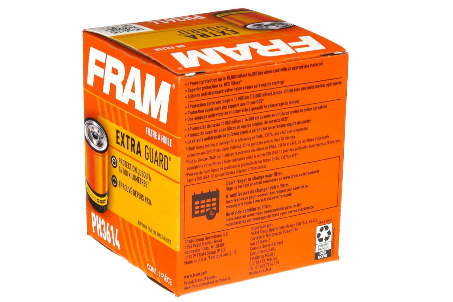 FRAM Oil Filter FRAPH3614