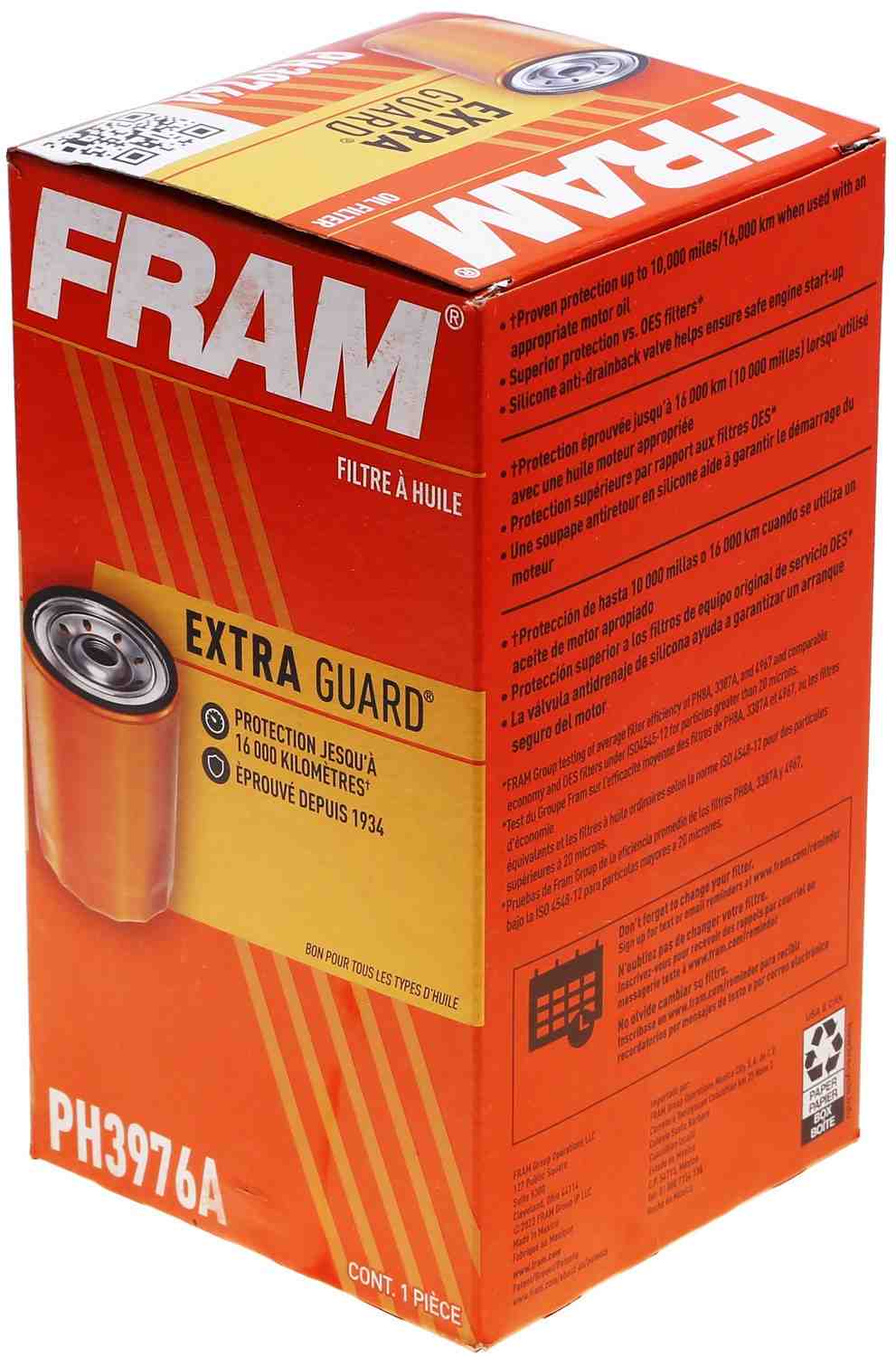 FRAM Oil Filter FRAPH3976A
