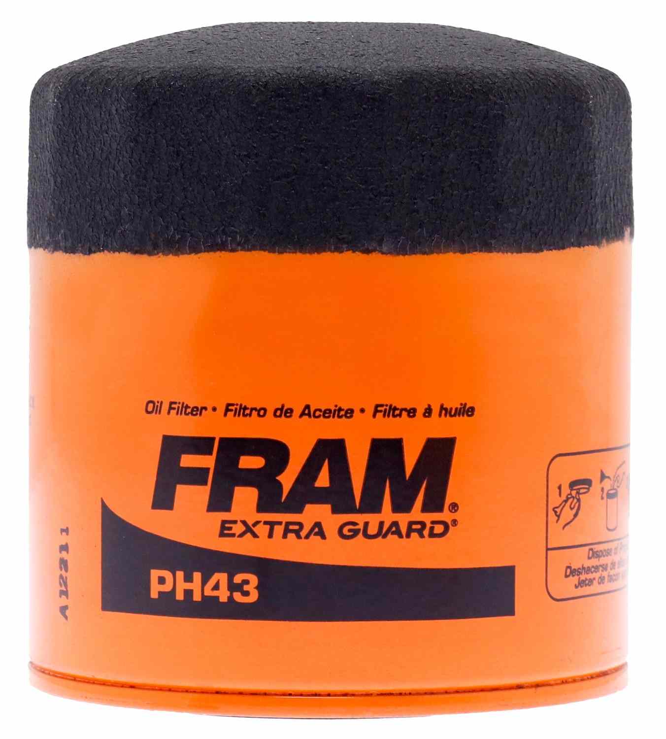 FRAM Oil Filter FRAPH43