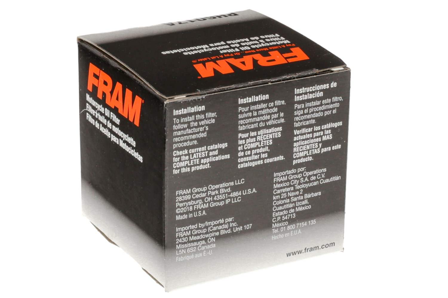 FRAM Mini Sprint R6 Oil Filtr FRAPH6017A