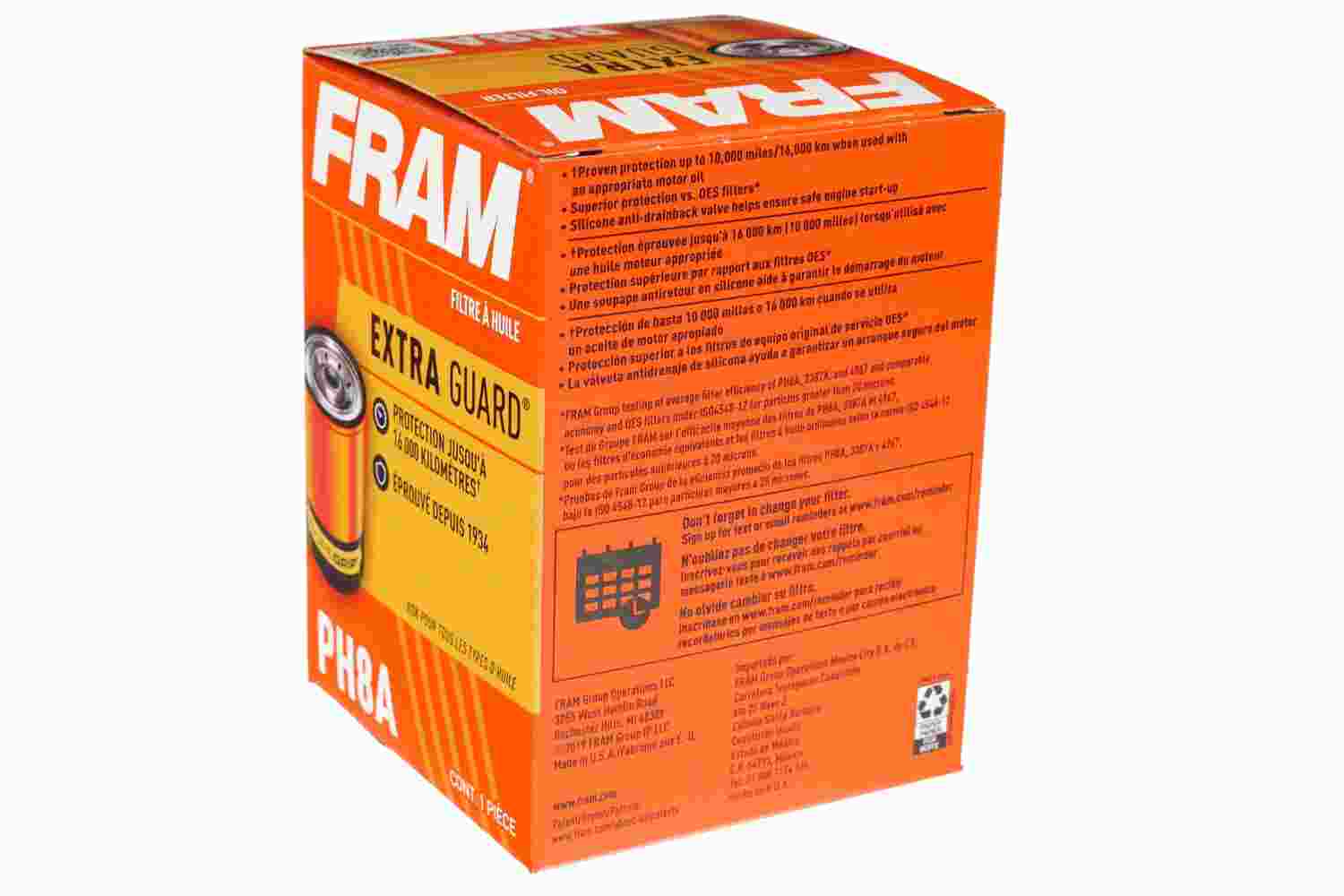 FRAM Oil Filter FRAPH8A