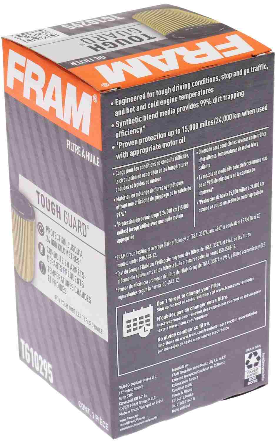 FRAM Oil Filter FRATG10295