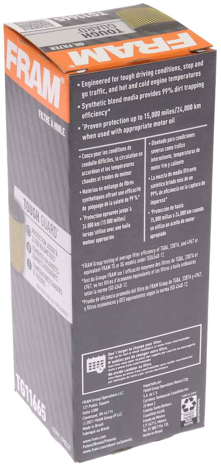 FRAM Oil Filter FRATG11665