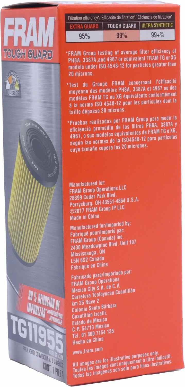 FRAM Oil Filter FRATG11955