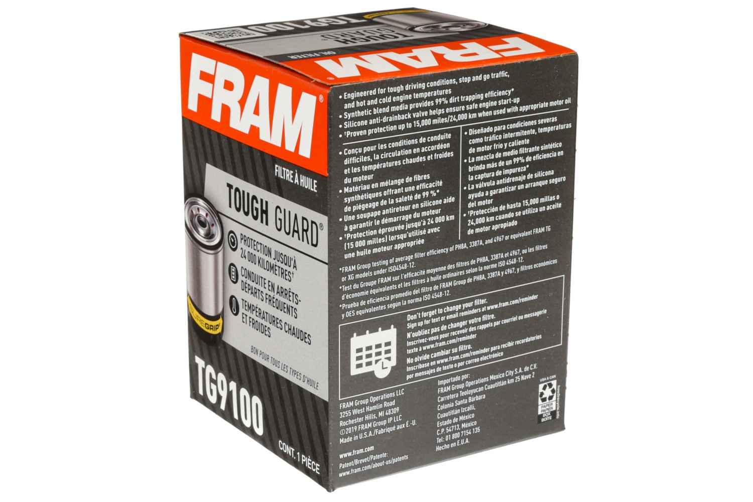 FRAM Oil Filter TG9100