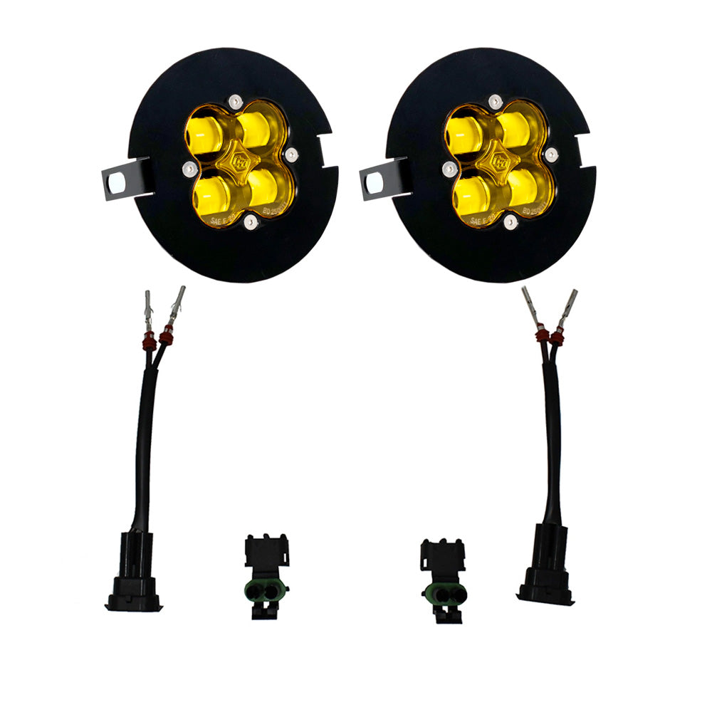 Baja Designs Ford/Toyota F-150/Tundra/Tacoma Fog Light Kit - Amber 447705