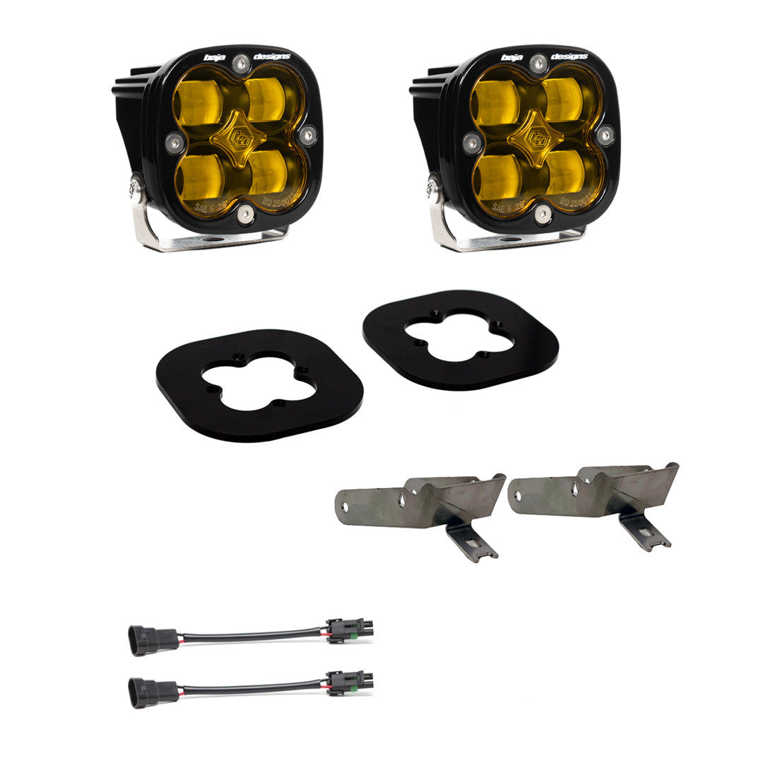 Baja Designs 11-16 Ford Super Duty Squadron Pro Series Fog Pocket Kit