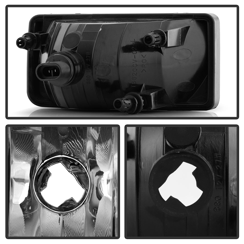 Spyder Chevy Silverado 07-13/Avalanche/Suburban OEM Fog Lights wo/switch Clear FL-CSIL07-C 5043238