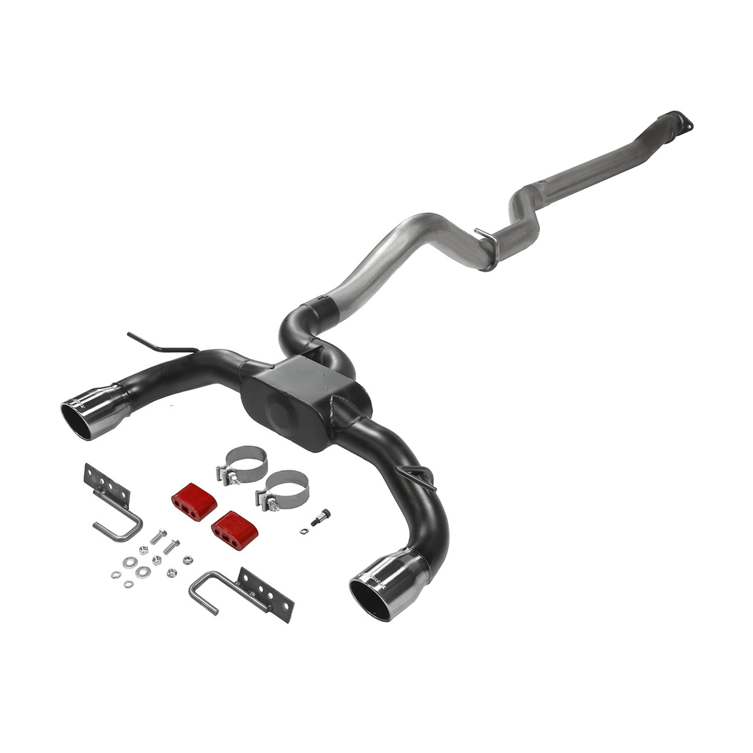 Flowmaster 21- Ford Bronco 2.3/2.7L Cat Back Exhaust DOR Exhaust Pipes, Systems and Components Exhaust Systems main image