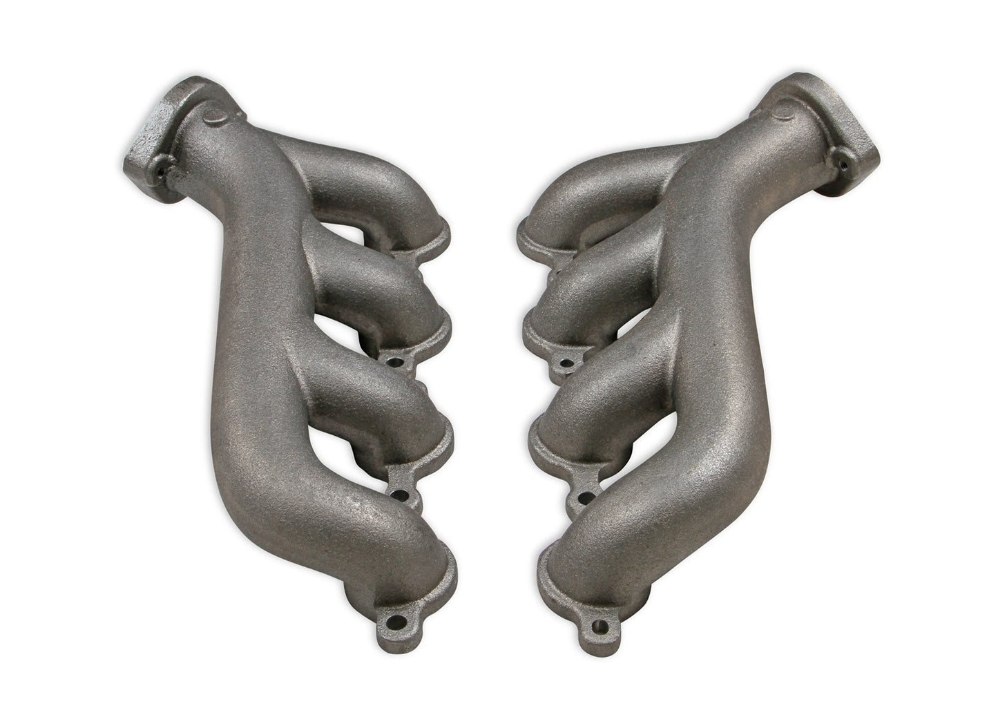 FlowTech Cast LS Exhaust Manifold Set - Natural Finish Headers, Manifolds and Components Exhaust Manifolds and Components main image