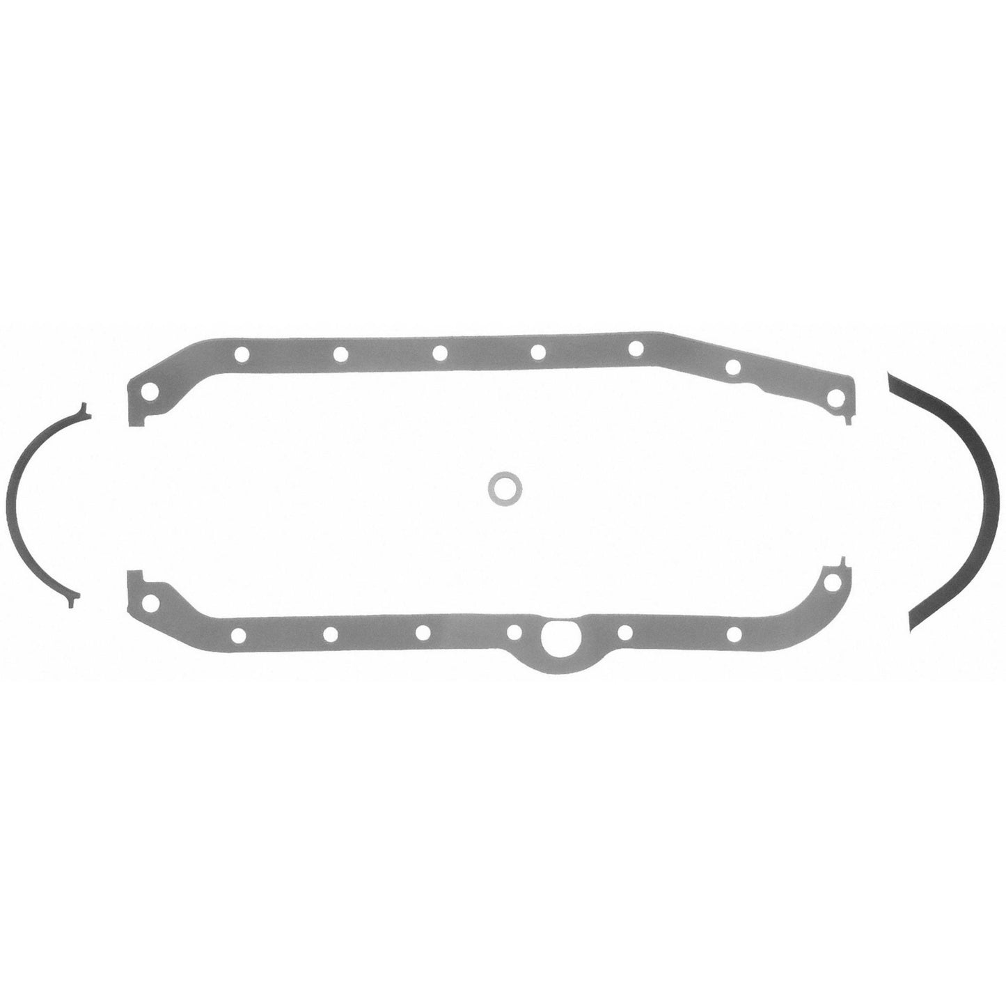 FEL-PRO Chevy V6 Oil Pan Gasket 1978-1985 RUBBER FIBER FEL1801