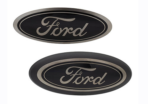Ford F150 Black Oval Kit w/o Camera 2018-2023 Decals and Moldings Emblems main image